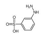 苯肼-3-磺酸结构式