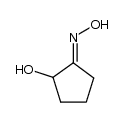2-Hydroxy-cyclopentan-1-on-oxim结构式