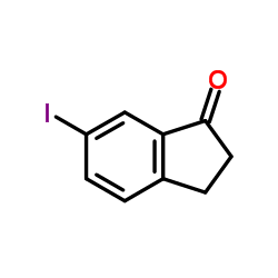 6-Iodo-1-indanone Structure