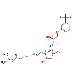 5,6-trans-Travoprost Structure