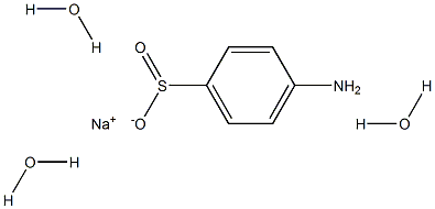 4-AMinobenzenesulfinic Acid SodiuM Salt (Trihydrate)结构式