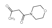 N-乙酰丙酮吗啉结构式