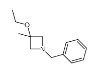 Azetidine, 3-ethoxy-3-methyl-1-(phenylmethyl)- (9CI) structure