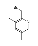 2-(Bromomethyl)-3,5-dimethylpyridine结构式