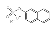 2-Naphthalenol,2-(hydrogen sulfate), potassium salt (1:1) Structure
