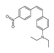 N,N-diethyl-4-[2-(4-nitrophenyl)ethenyl]aniline结构式