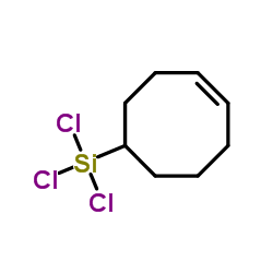 Trichloro[(4Z)-4-cycloocten-1-yl]silane Structure