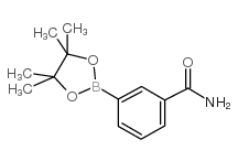 3-氨基甲酰苯硼酸频呢醇酯结构式