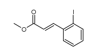 methyl 3-(2-iodophenyl)acrylate Structure