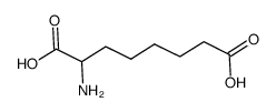 DL-2-氨基辛二酸结构式