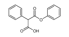 phenyl hydrogen phenylmalonate结构式