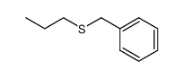 benzyl propyl sulfide Structure