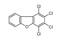 1,2,3,4-四氯二苯呋喃结构式