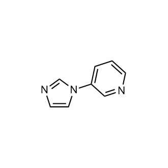 3-(1H-咪唑-1-基)吡啶结构式