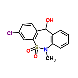 3-Chloro-6,11-dihydro-6-methyldibenzo[c,f][1,2]thiazepin-11-ol 5,5-dioxide picture