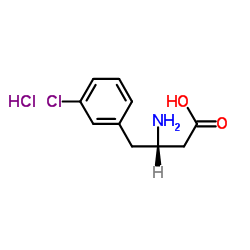 (S)-3-氨基-4-(3-氯苯基)-丁酸盐酸盐图片