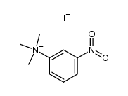 N,N,N-trimethyl-3-nitroanilinium iodide Structure
