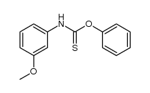 o-phenyl (3-methoxyphenyl)carbamothioate结构式