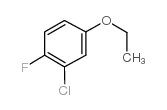 3-氯-4-氟苯乙醚结构式