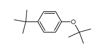 4-tert-butyl-1-tert-butyloxy-benzene结构式