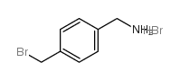 4-(Bromomethyl)benzylamine hydrobromide Structure