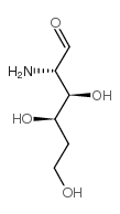 D-来苏糖基胺结构式