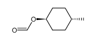 trans-4-methylcyclohexyl formate结构式