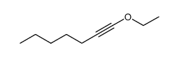 1-ethoxyhept-1-yne结构式