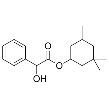 扁桃酸3,3,5-三甲基环己基酯结构式