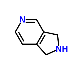 2,3-二氢-1H-吡咯[3,4-C]吡啶结构式