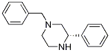 (3S)-3-苯基-1-(苯基甲基)哌嗪结构式