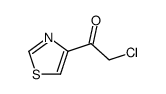 Ethanone, 2-chloro-1-(4-thiazolyl)- (9CI) Structure