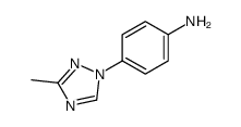 1-(4-氨基苯基)甲基-1,2,4-噻唑结构式