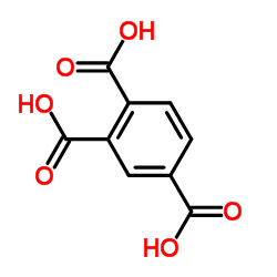 Trimellitic acid structure