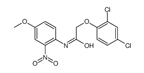 2-(2,4-dichlorophenoxy)-N-(4-methoxy-2-nitrophenyl)acetamide Structure