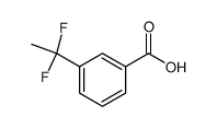 meta-α,α-difluoroethyl benzoic acid结构式