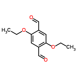 2,5-二乙氧基对苯二甲醛结构式