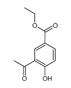 ethyl 3-acetyl-4-hydroxybenzoate结构式