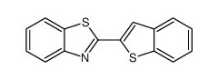 2-(1-benzothiophen-2-yl)-1,3-benzothiazole结构式
