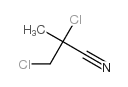 2,3-dichloro-2-methylpropiononitrile结构式