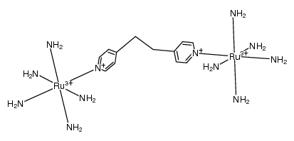 [Ru(NH3)5(1,2-bis(4-pyridyl)ethane)](6+) Structure