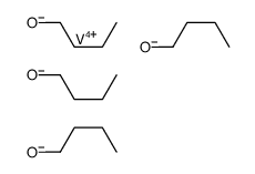 Vanadium tetrabutoxide structure