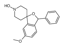 1'-hydroxy-5-methoxy-1-phenylspiro[1H-2-benzofuran-3,4'-piperidine] Structure