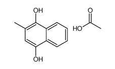Menadiol monoacetate结构式