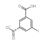 3-碘-5-硝基苯甲酸结构式