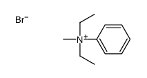 diethyl-methyl-phenylazanium,bromide Structure