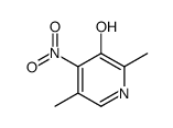 2,5-dimethyl-4-nitropyridin-3-ol Structure