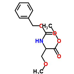 Methyl N-[(benzyloxy)carbonyl]-O-methylserinate structure