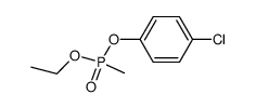 O-ethyl O-p-chlorophenyl methylphosphonate结构式
