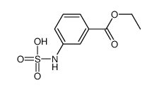 (3-ethoxycarbonylphenyl)sulfamic acid Structure